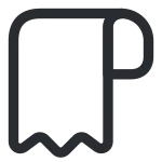 Receipt SVG Icon